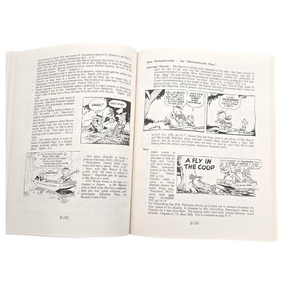 Vtg The Pogopedia Codex Walt Kelly Pogo Works Comics Beagle Tafflin Lauer RARE - Picture 10 of 16